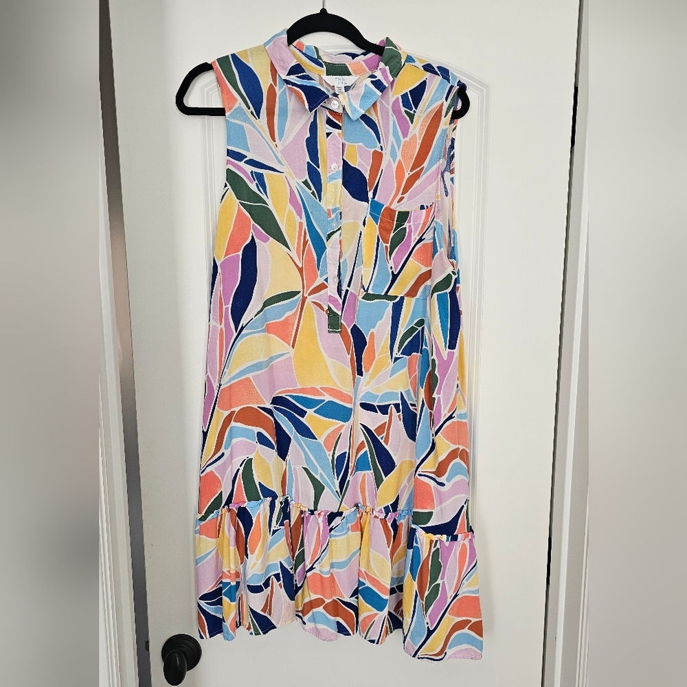 Time and Tru Multicolor Dress Xxxl (22)